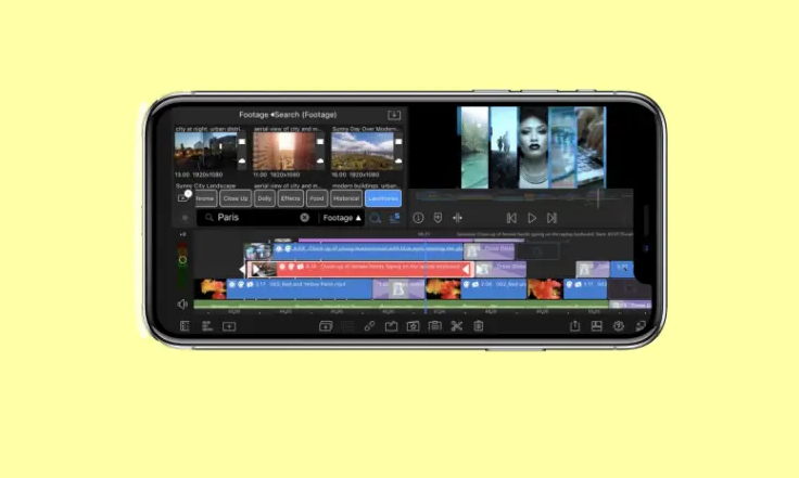 Apps for editing videos on iPhone